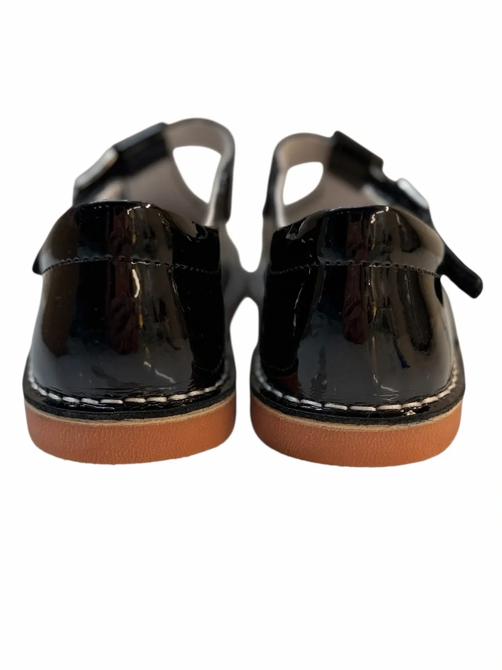 L’Amour Selina Patent Black T-Strap Mary Jane Shoes Girls Size 10 NWT